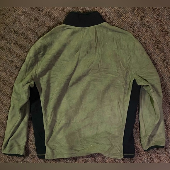 Two-Toned Textured Zip-Up Jacket - Picture 4 of 5